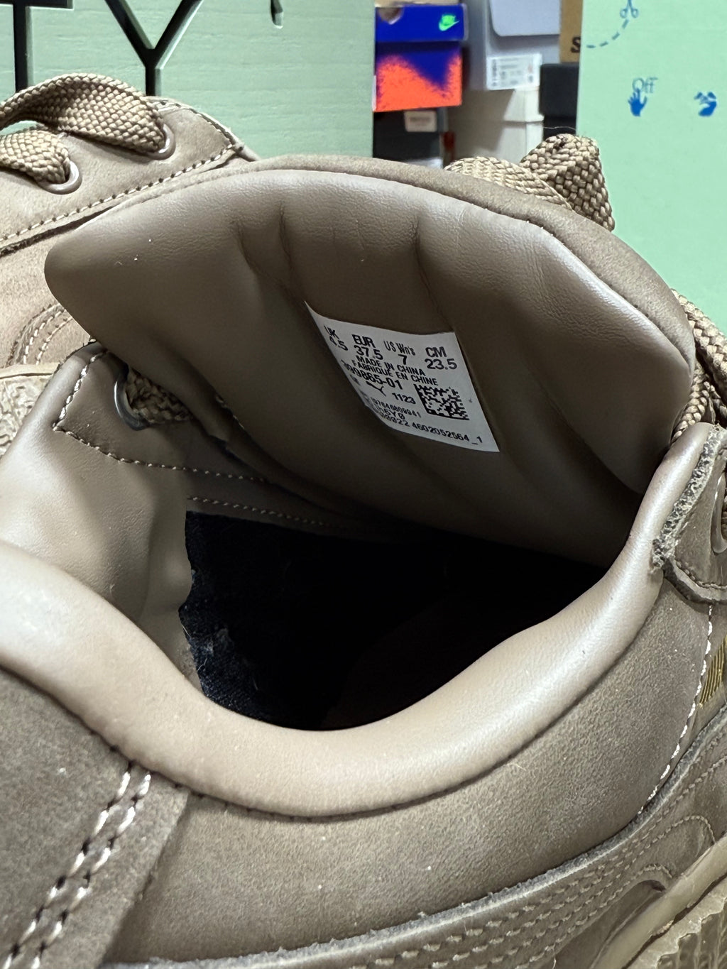 Puma Fenty Creeper Phatty Taupe Special Box Sz Wmns 7