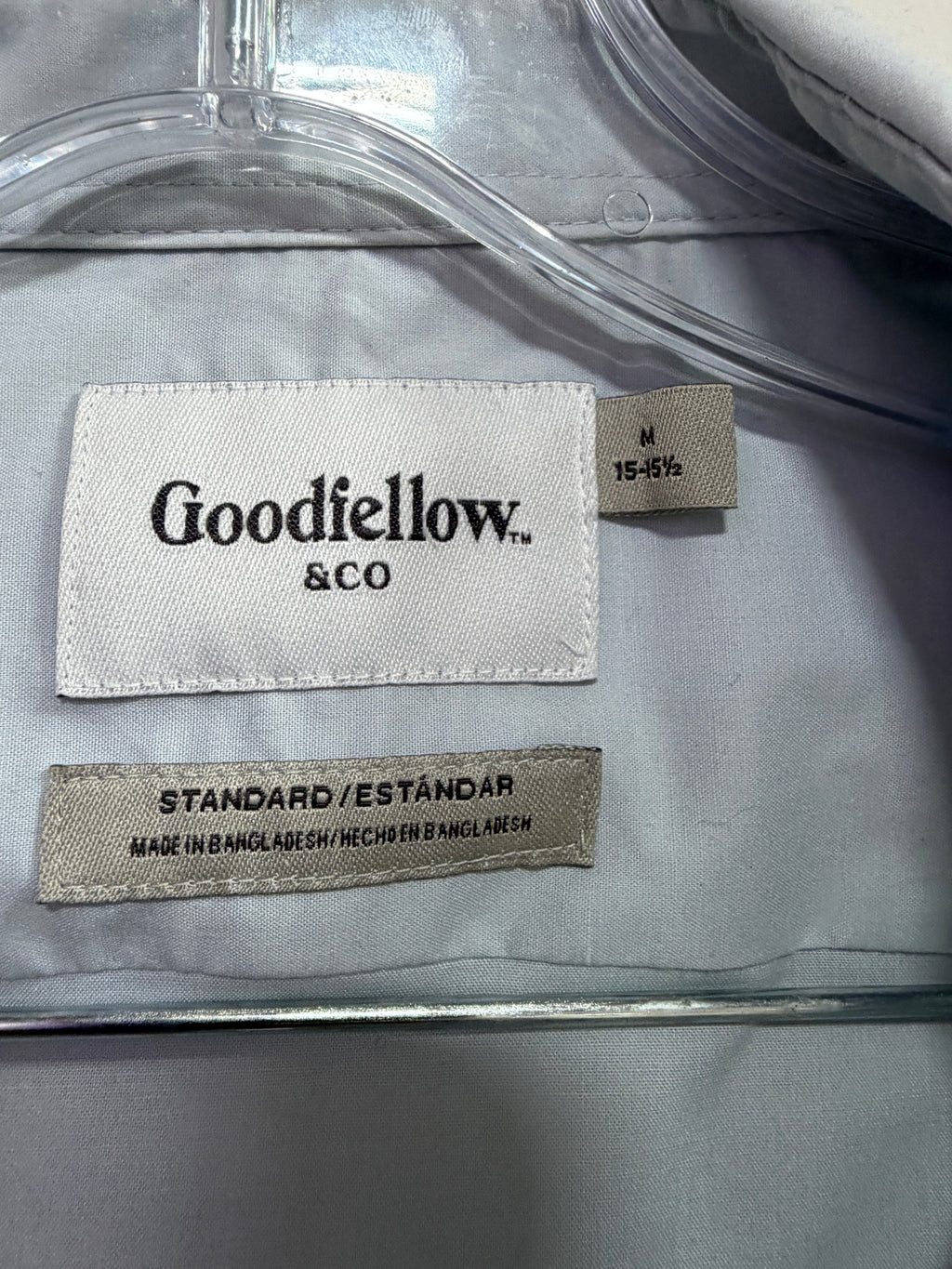Goodfellow & Co long-sleeve button-down shirt men's Sz M