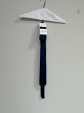 Calvin Klein navy blue classic necktie & pocket square