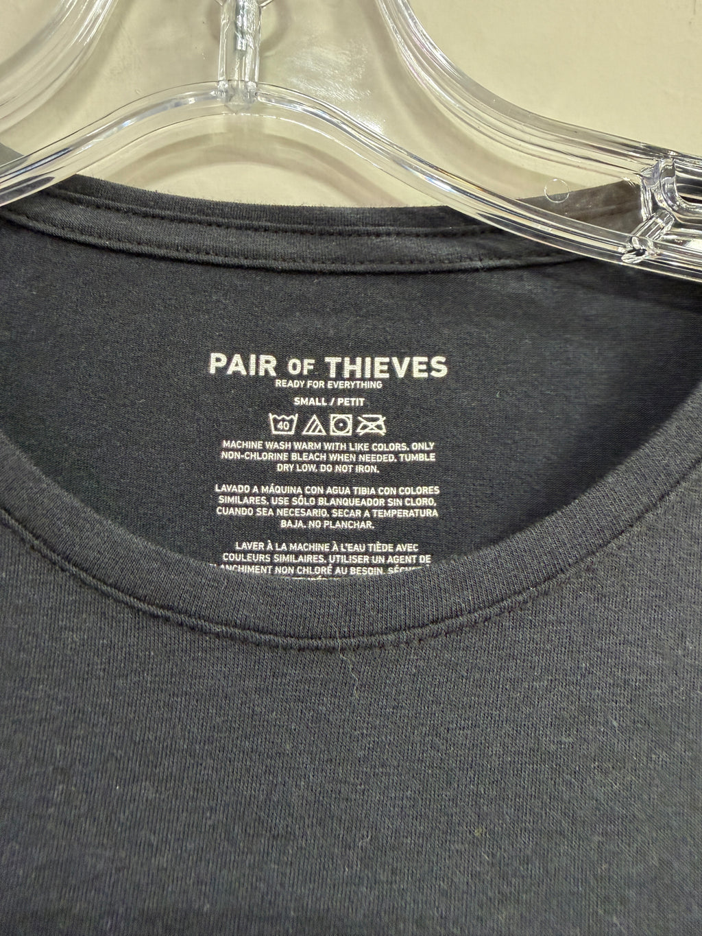 Dark grey Pair of Thieves crewneck sz S
