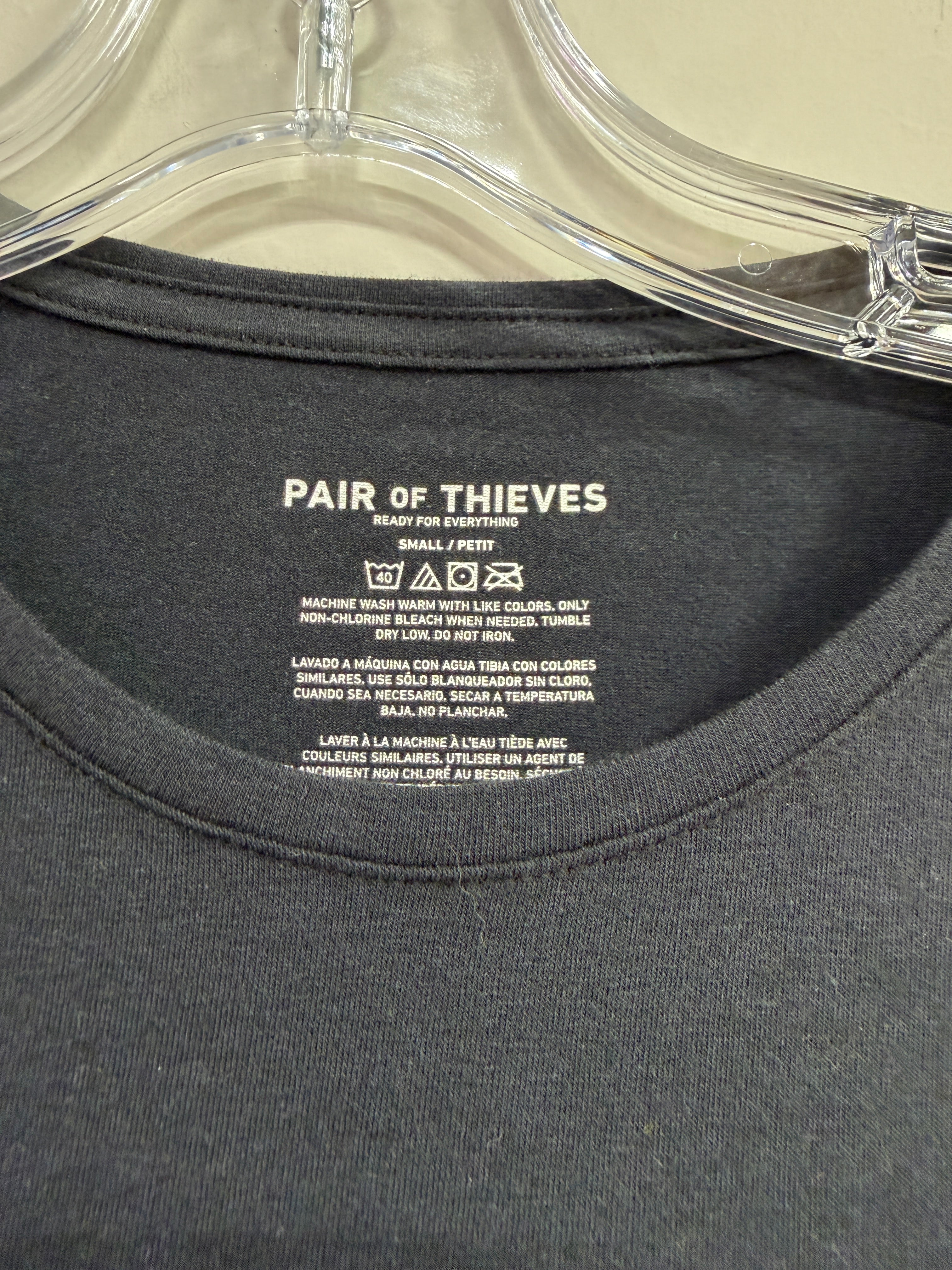 Dark grey Pair of Thieves crewneck sz S