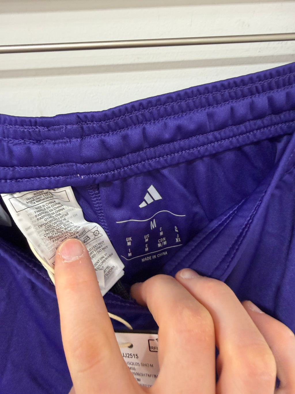Adidas Custom Shorts Men's Sz M Lakers Colo