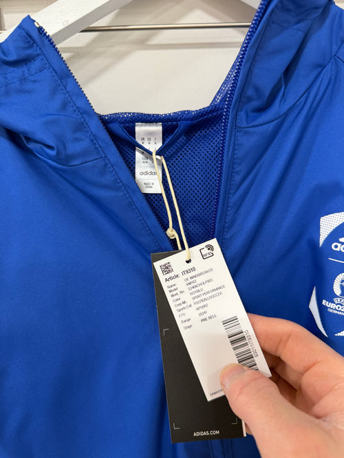 Adidas Germany Euro 2024 Windbreaker – Royal Blue Sz Mens M
