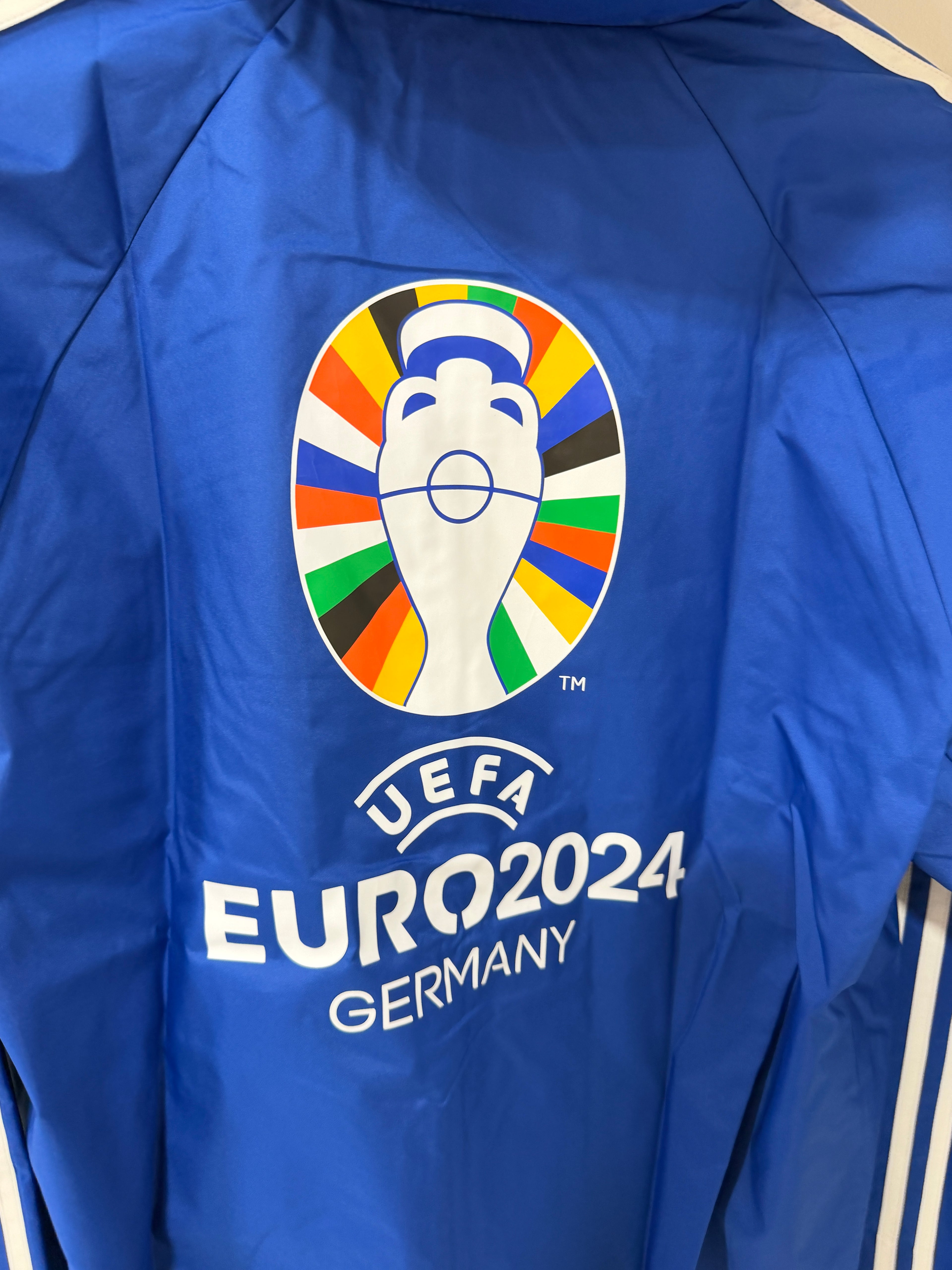 Adidas Germany Euro 2024 Windbreaker – Royal Blue Sz Mens M