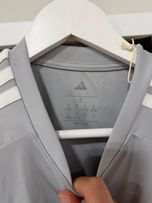 Adidas Mens Grey/Yellow Jersey Mens Sz S