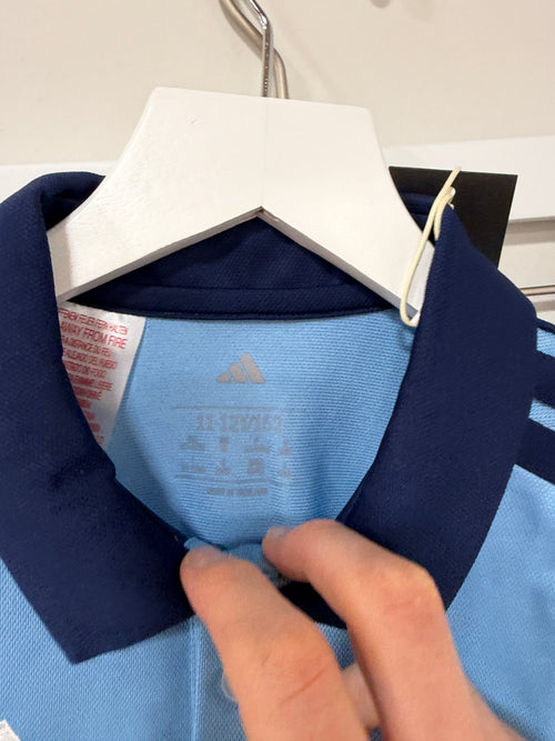 Adidas Custom Entrada 26 Polo Youth Blue