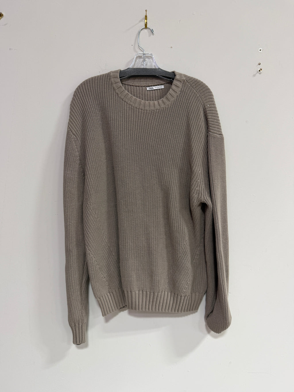 Zara ribbed knit sweater sz L