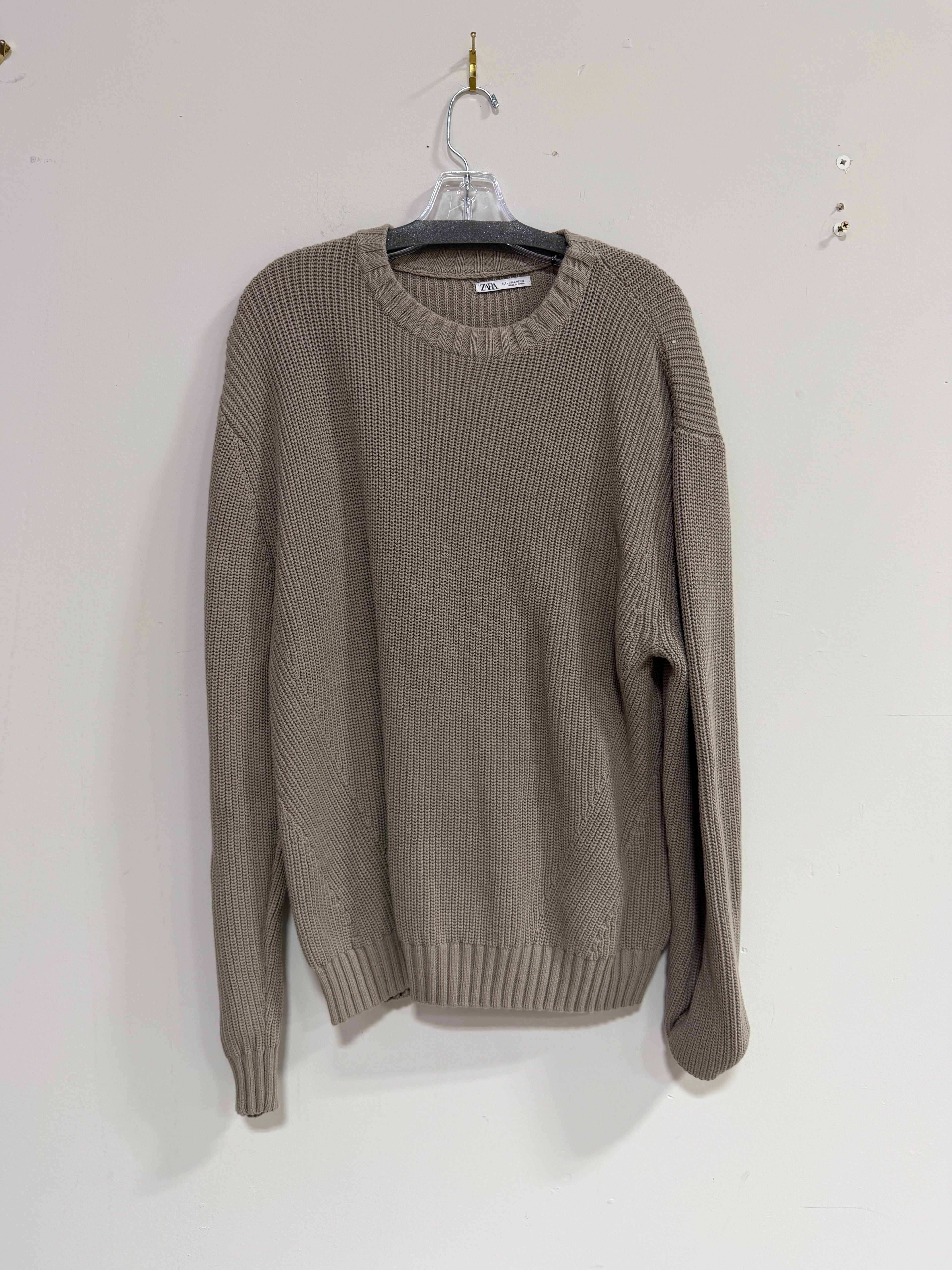 Zara ribbed knit sweater sz L
