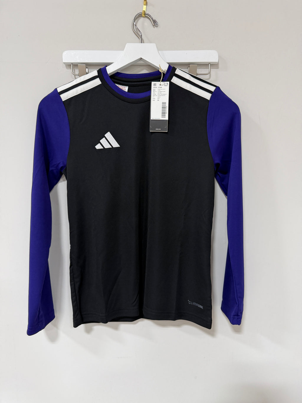 Adidas Custom Entrada 26 Long Sleeve Jersey Youth