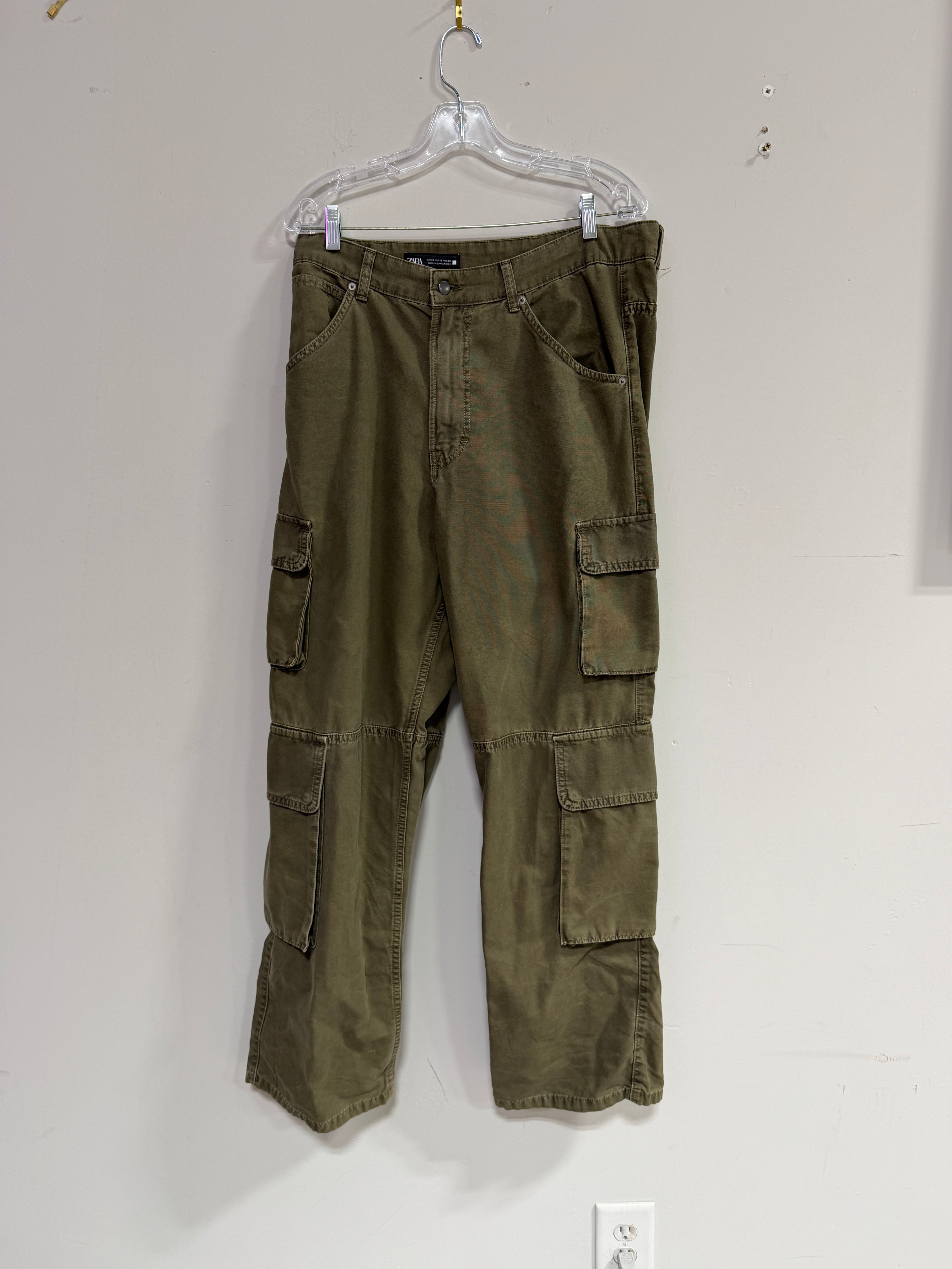 Zara utility cargo pants men's sz 32