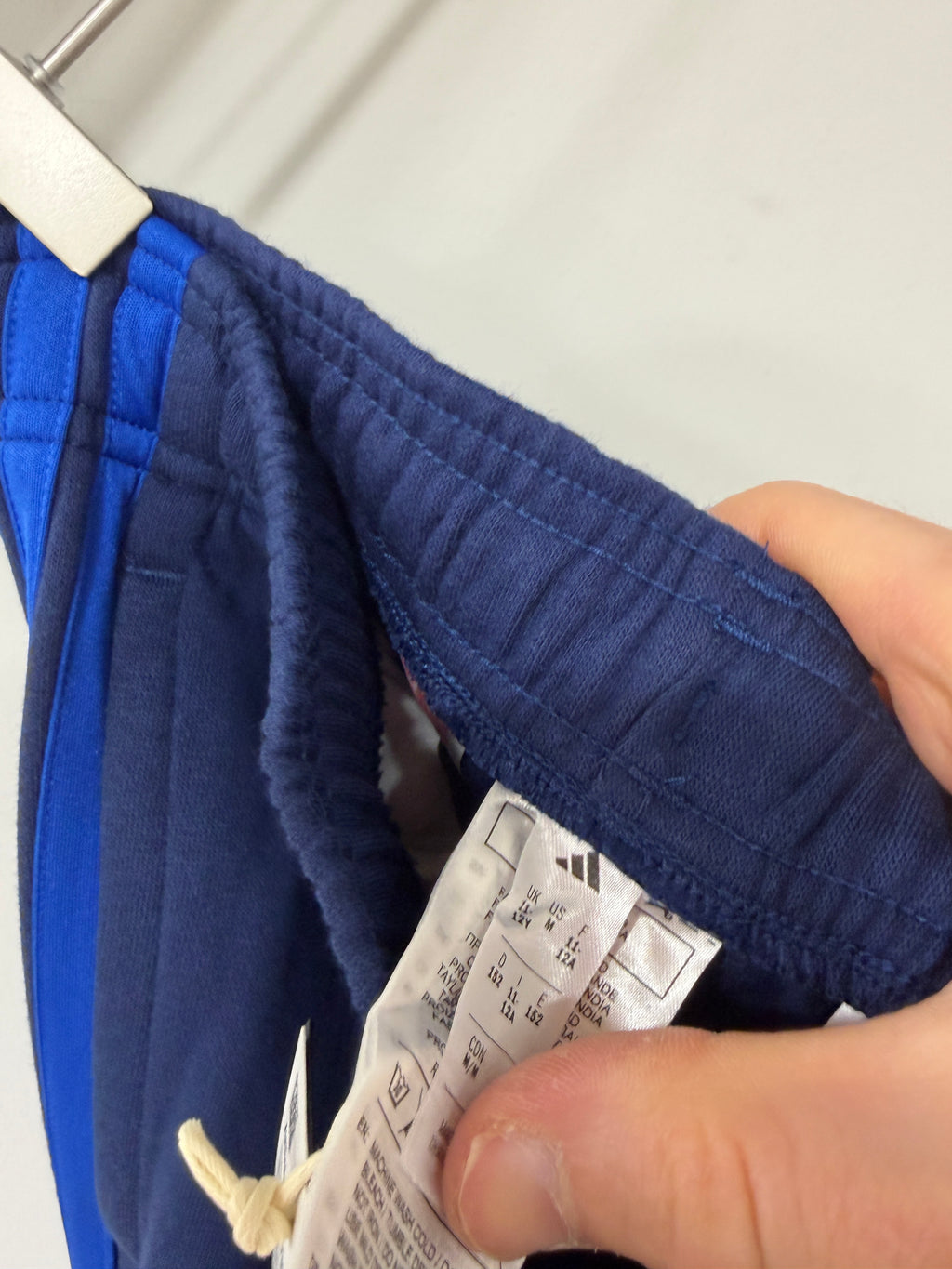 Adidas Custom Entrada 26 Sweatpants Youth Blue