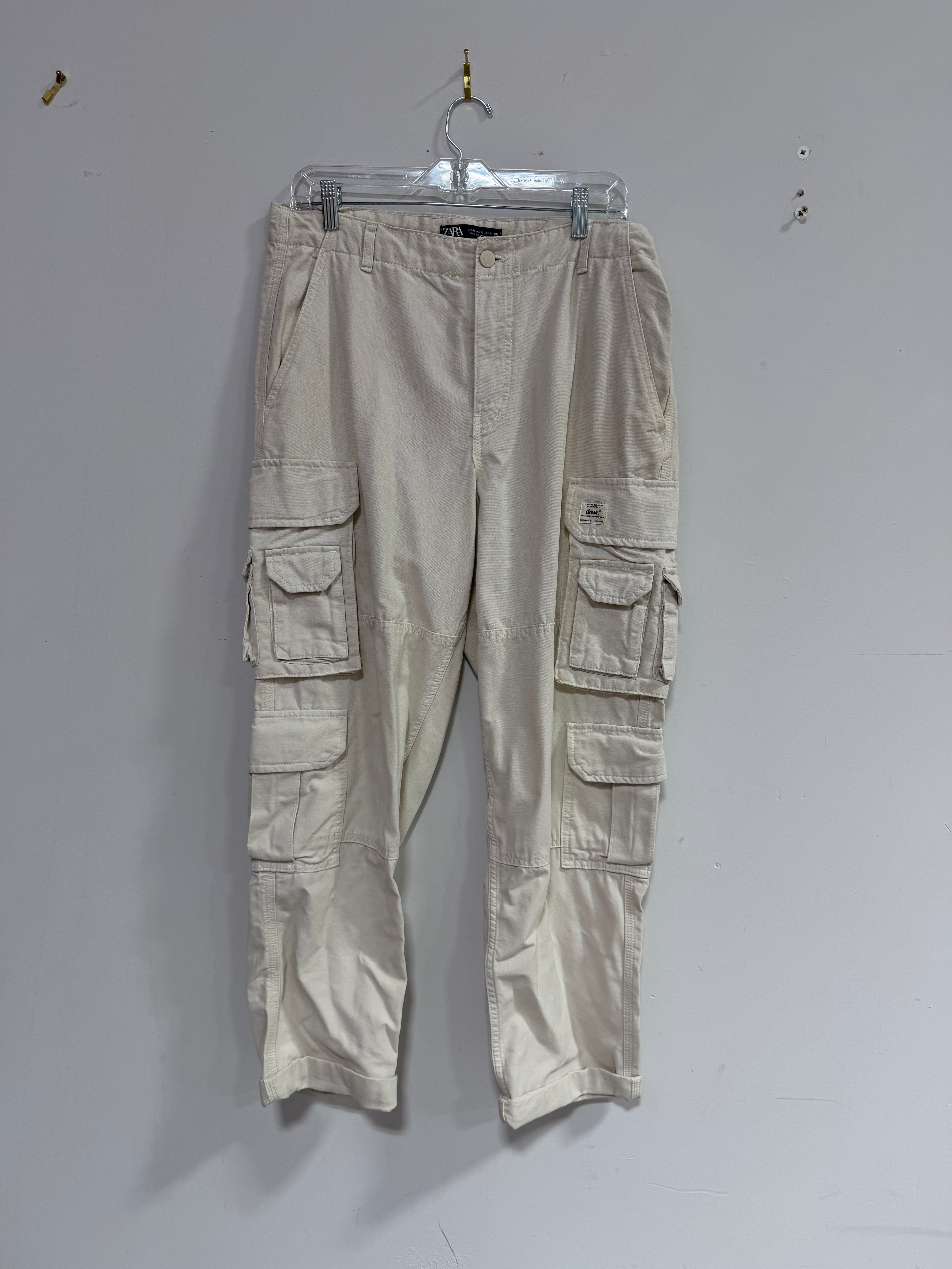 Zara utility cargo pants men's sz 32