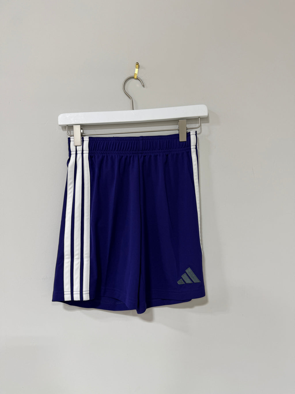Adidas Custom Entrada 26 Shorts Youth Purple