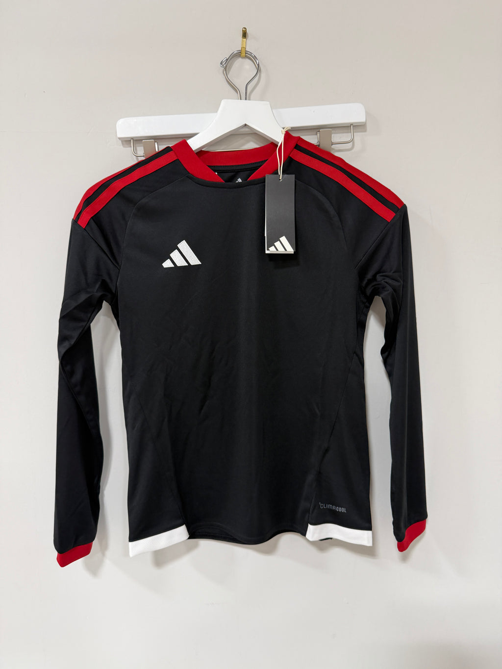 Adidas Cuesta26 Youth Jersey Sz M Red Black