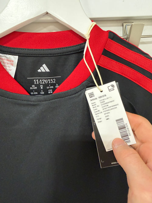 Adidas Cuesta26 Youth Jersey Sz M Red Black