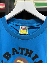 Load image into Gallery viewer, Bape T-Shirt Blue Sz S
