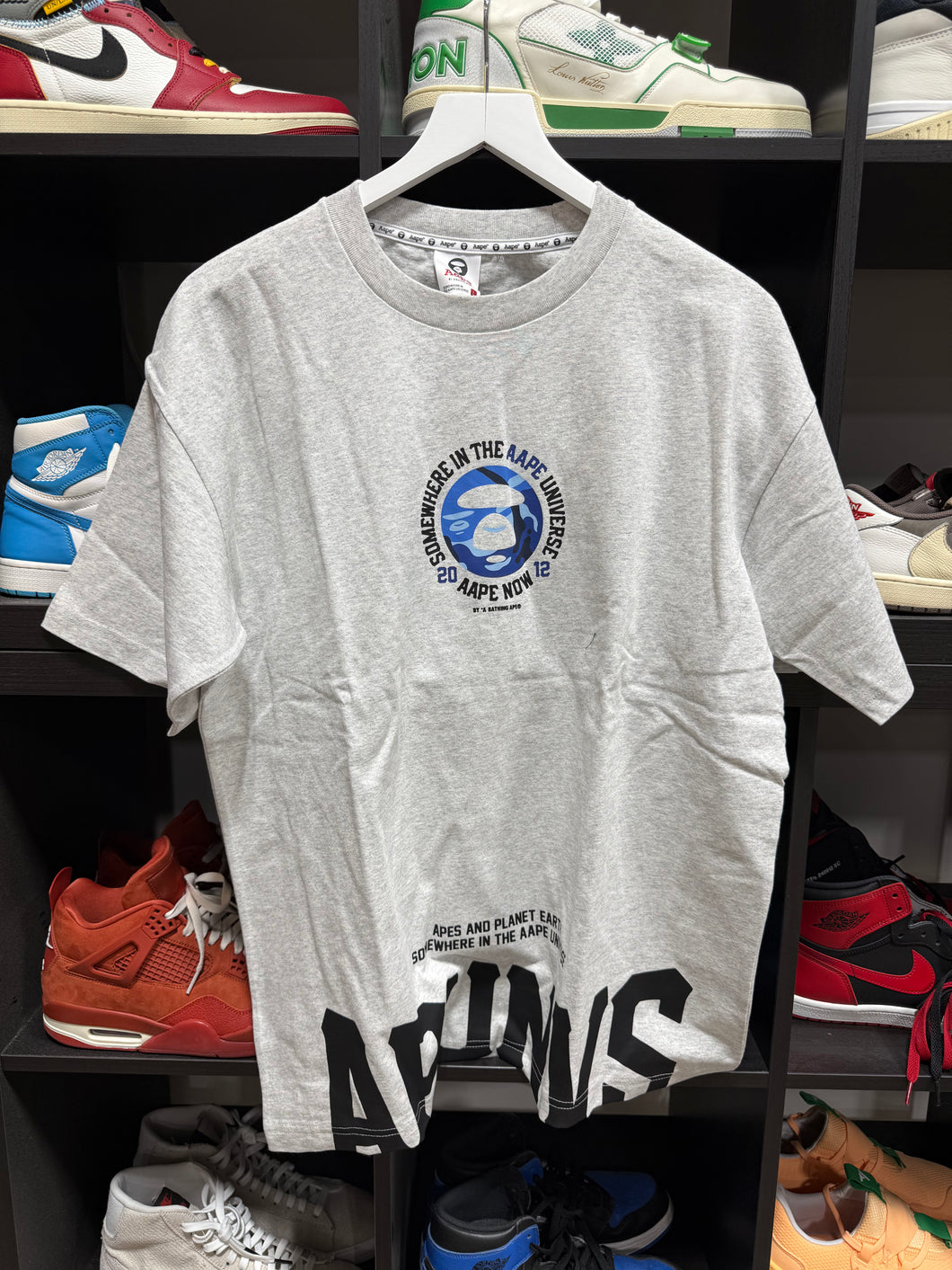 Ape T-Shirt Grey Sz L
