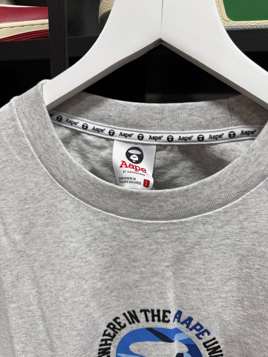 Ape T-Shirt Grey Sz L