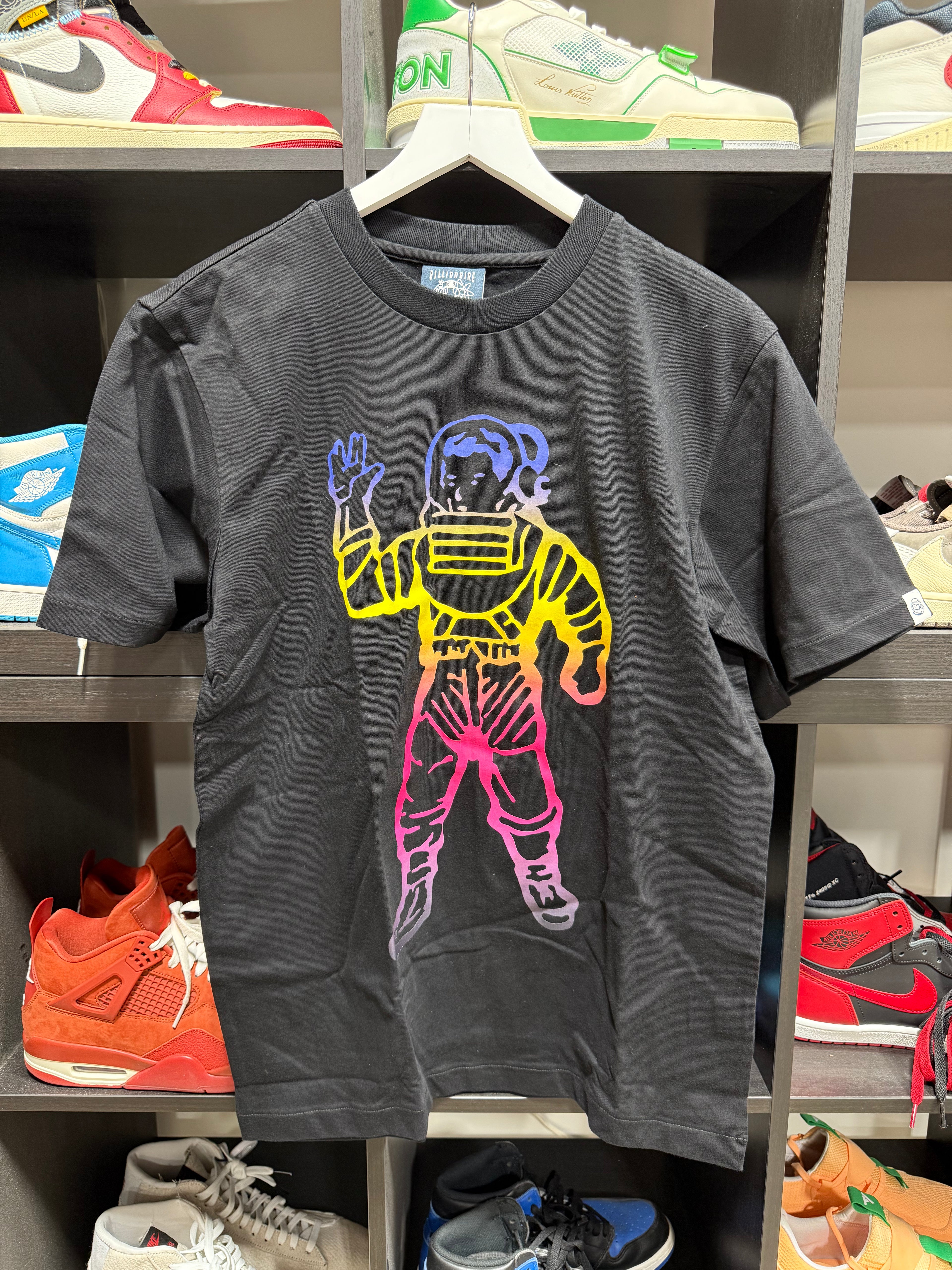 Billionaire Boys Club Ice cream Spaceman T-Shirt Black Sz S