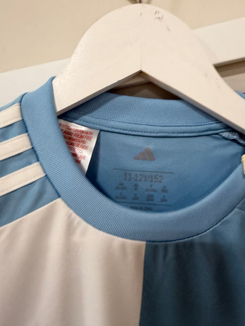 Adidas Baby Blue/White Jersey Youth