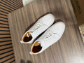 Faranzi white low-top casual sneakers men's sz 12