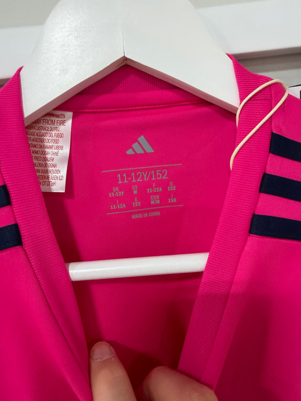 Adidas Keeper Jersey Padded Sz M Youth