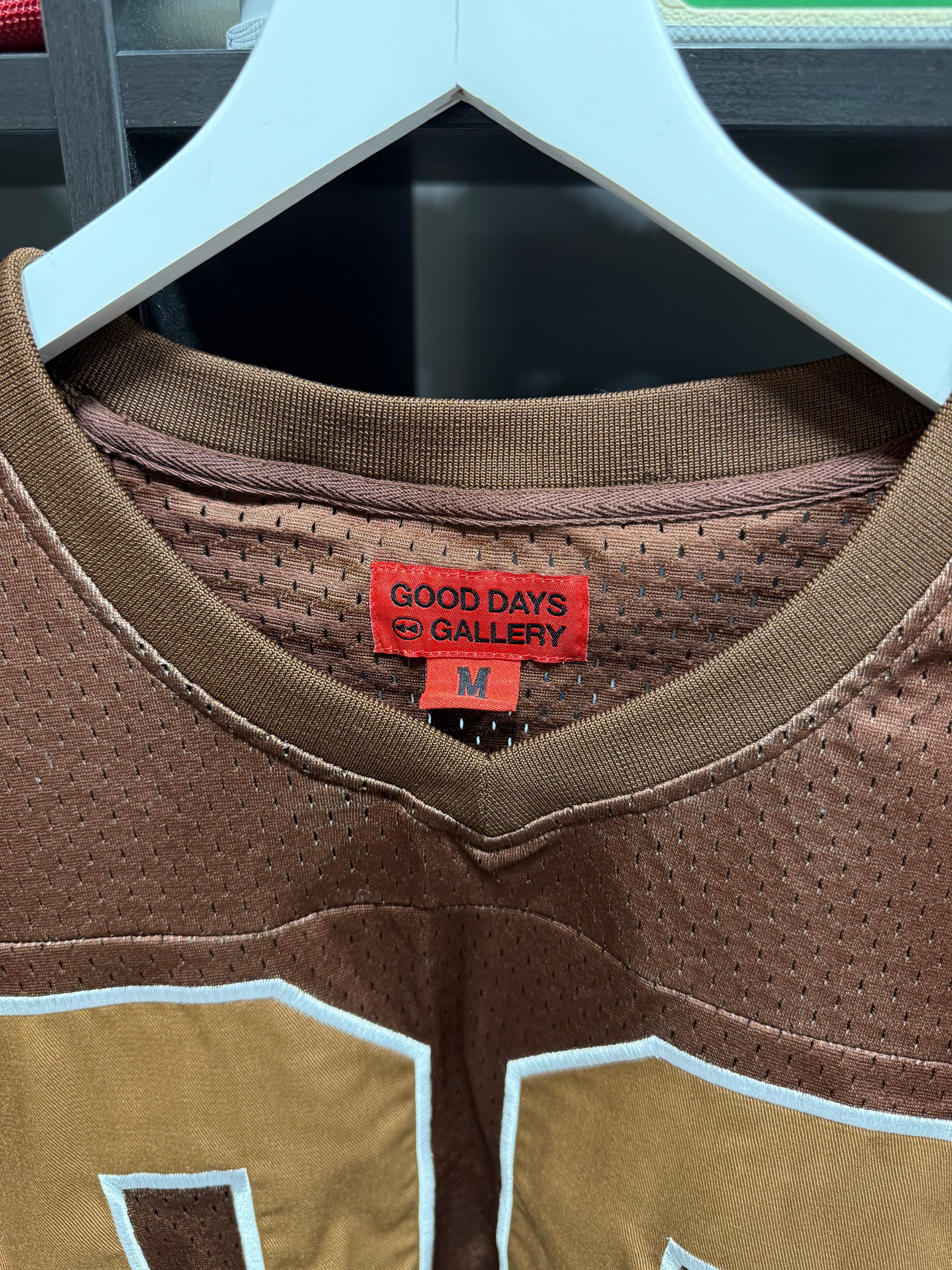 Good Days Gallery Jersey Brown Sz M