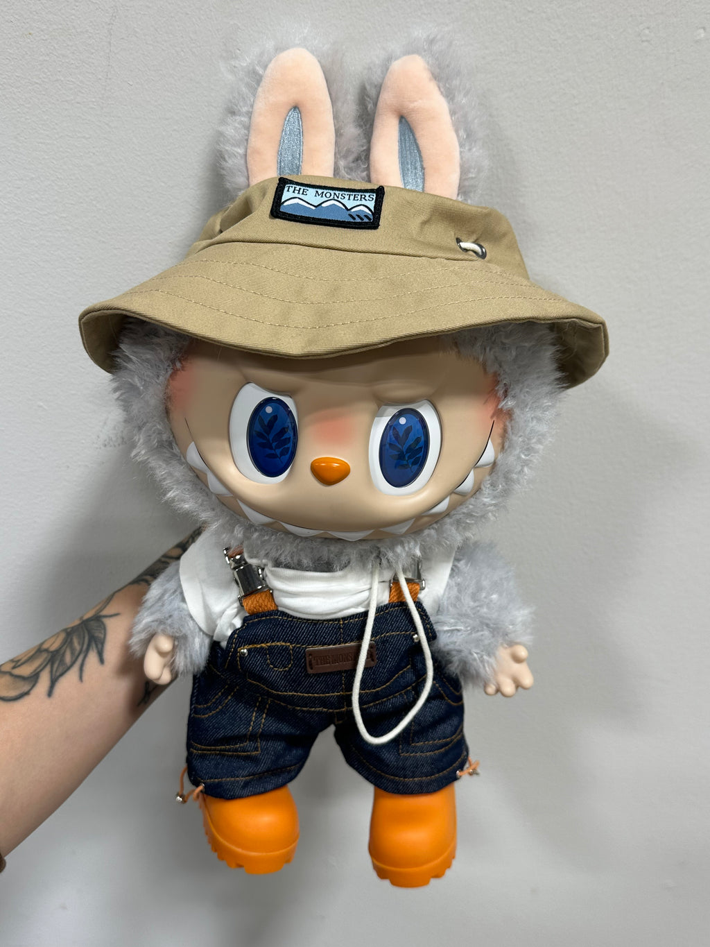 POP MART The Monsters Labubu "Fall in Wild" Series 40cm Vinyl Plush Doll