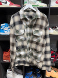 Richie Le Flannel Green Sz M