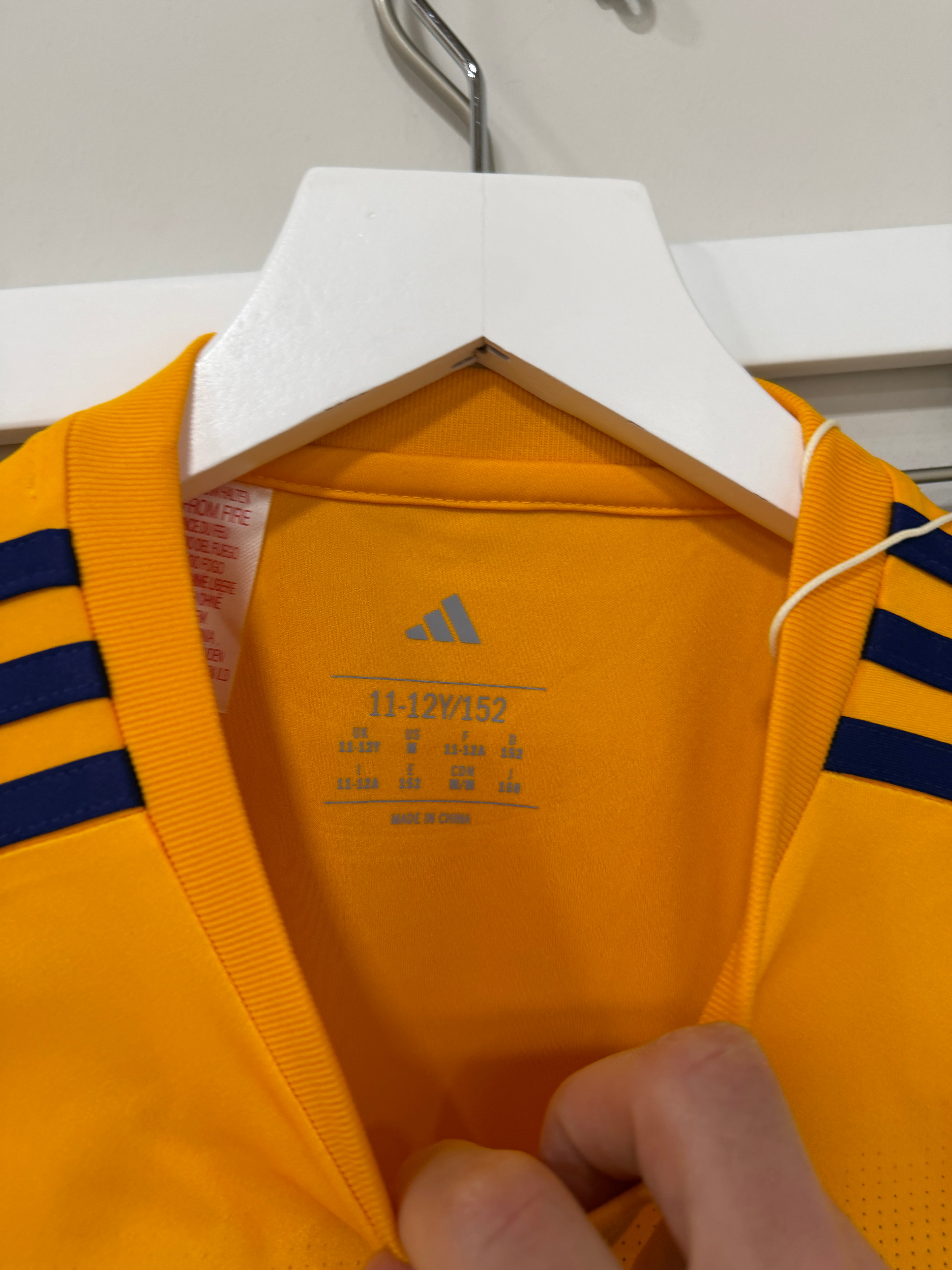 Adidas Yellow/Purple Jersey Youth