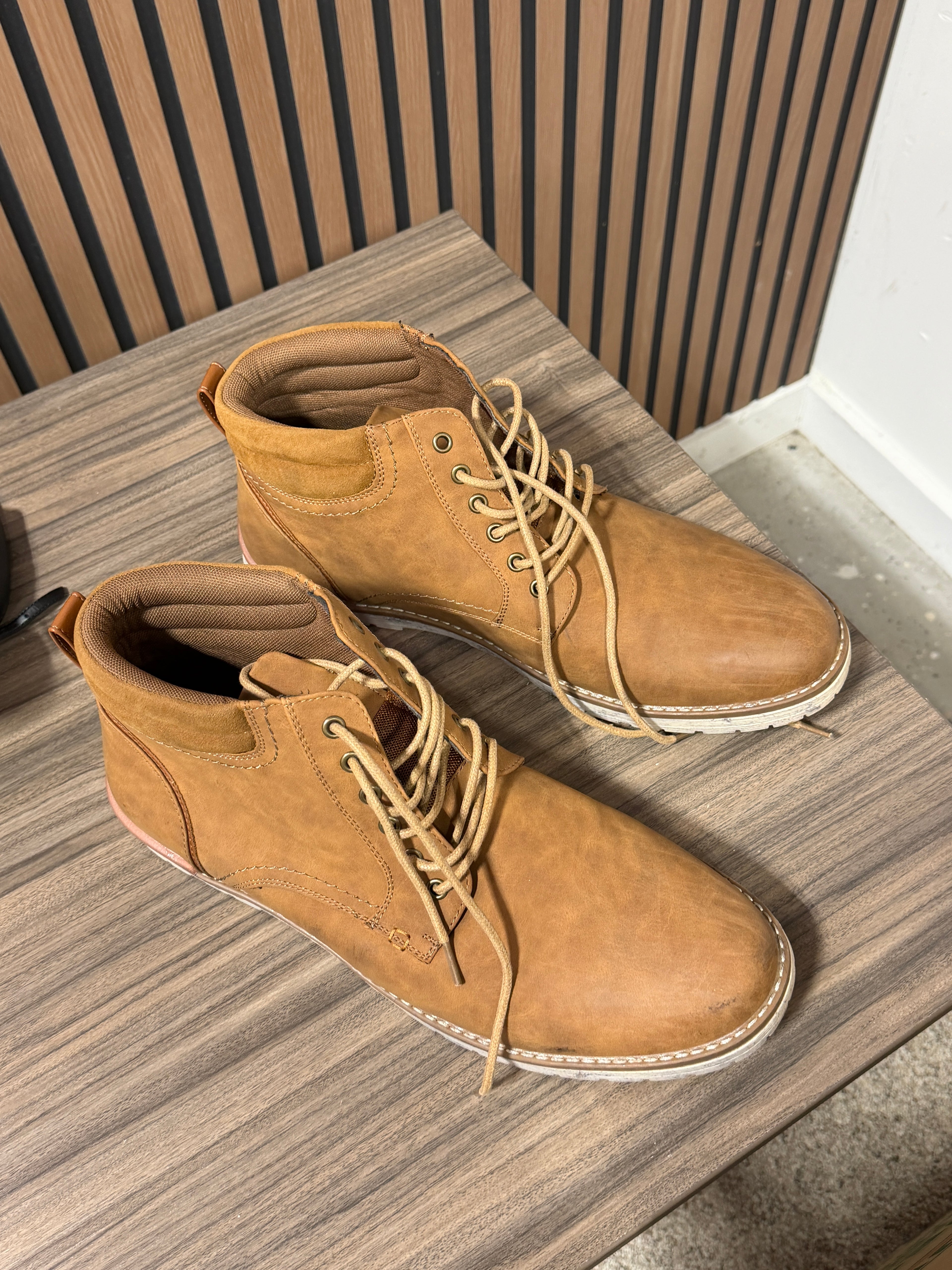 Vostey casual chukka boots men's sz 15