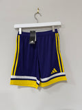 Adidas Purple Yellow Youth Shorts