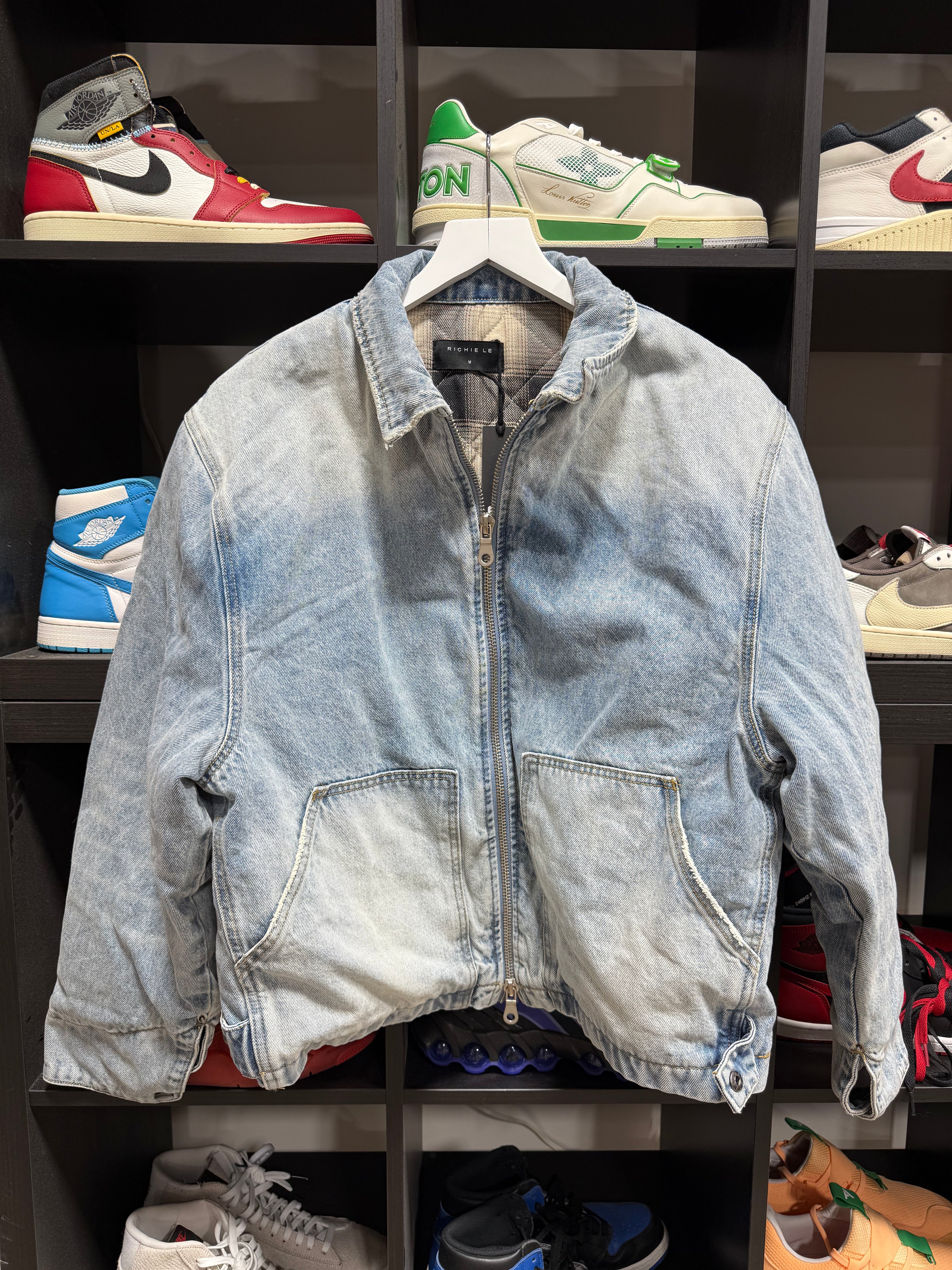 Richie Le Denim Jacket Sz M