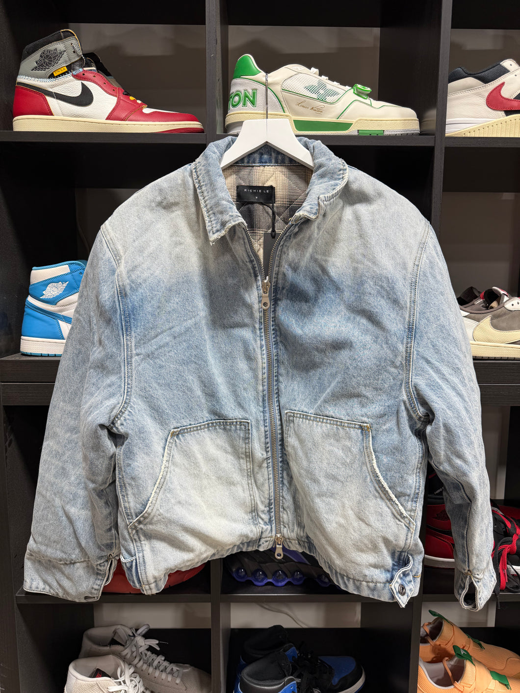 Richie Le Denim Jacket Sz M