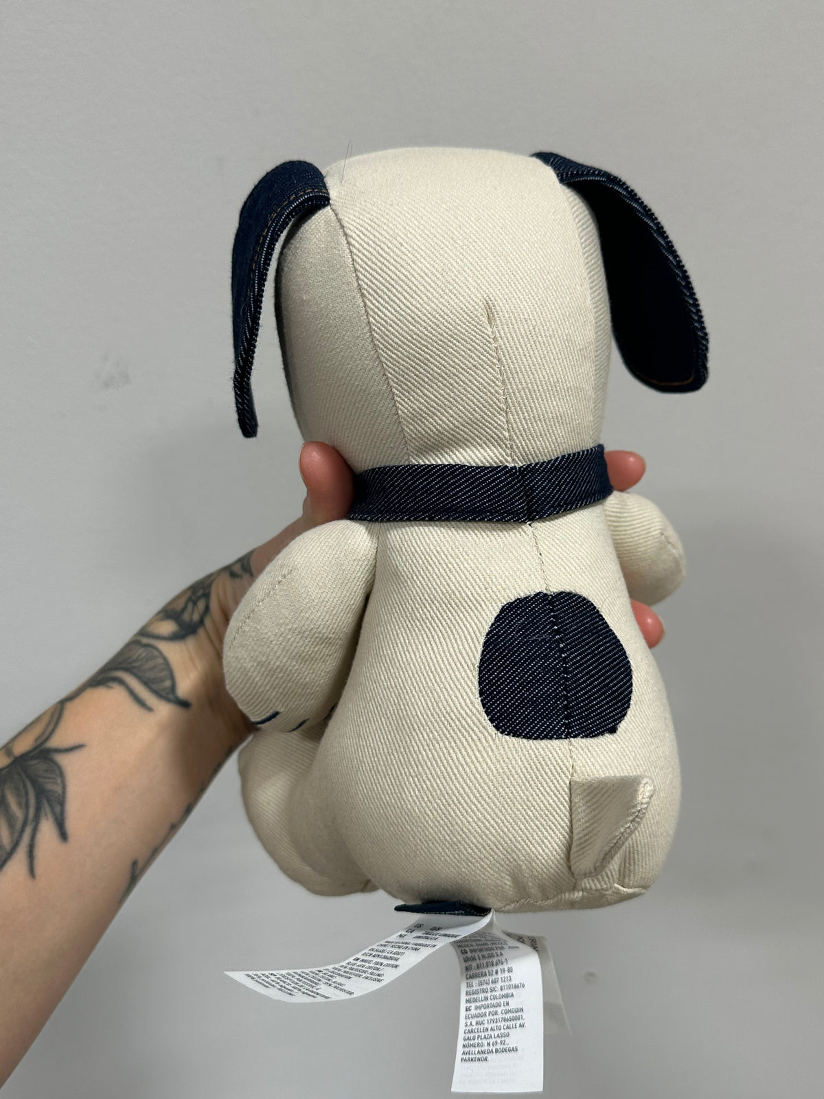 Peanuts x American Eagle Outfitters Limited Edition Denim Canvas Snoopy Plush (9")