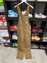 Load image into Gallery viewer, Carhartt Overalls Tan Sz 31x32
