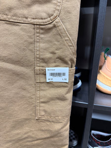 Carhartt Overalls Tan Sz 31x32