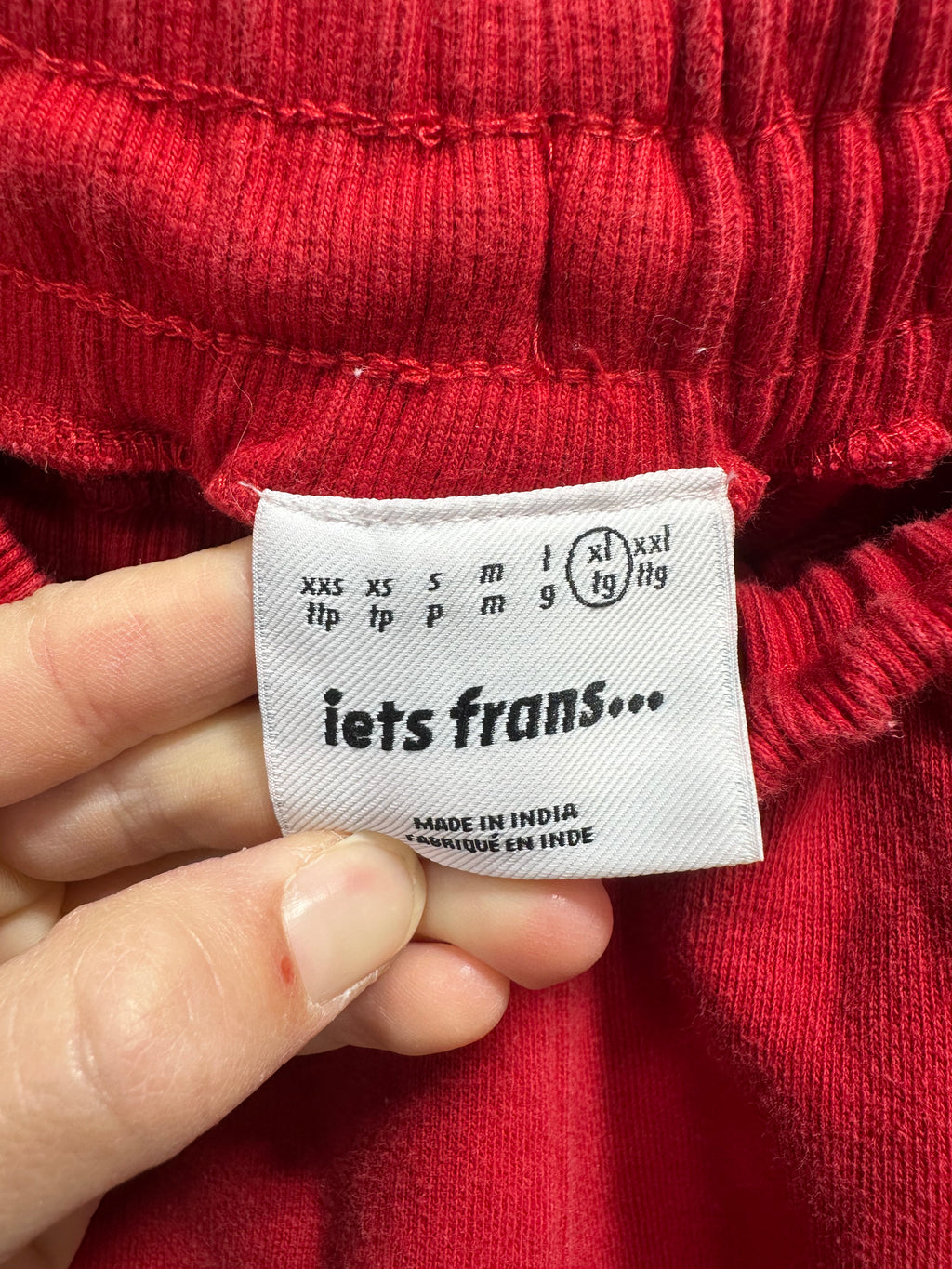 iets frans… Harri Wide Leg Jogger Pants sz XL