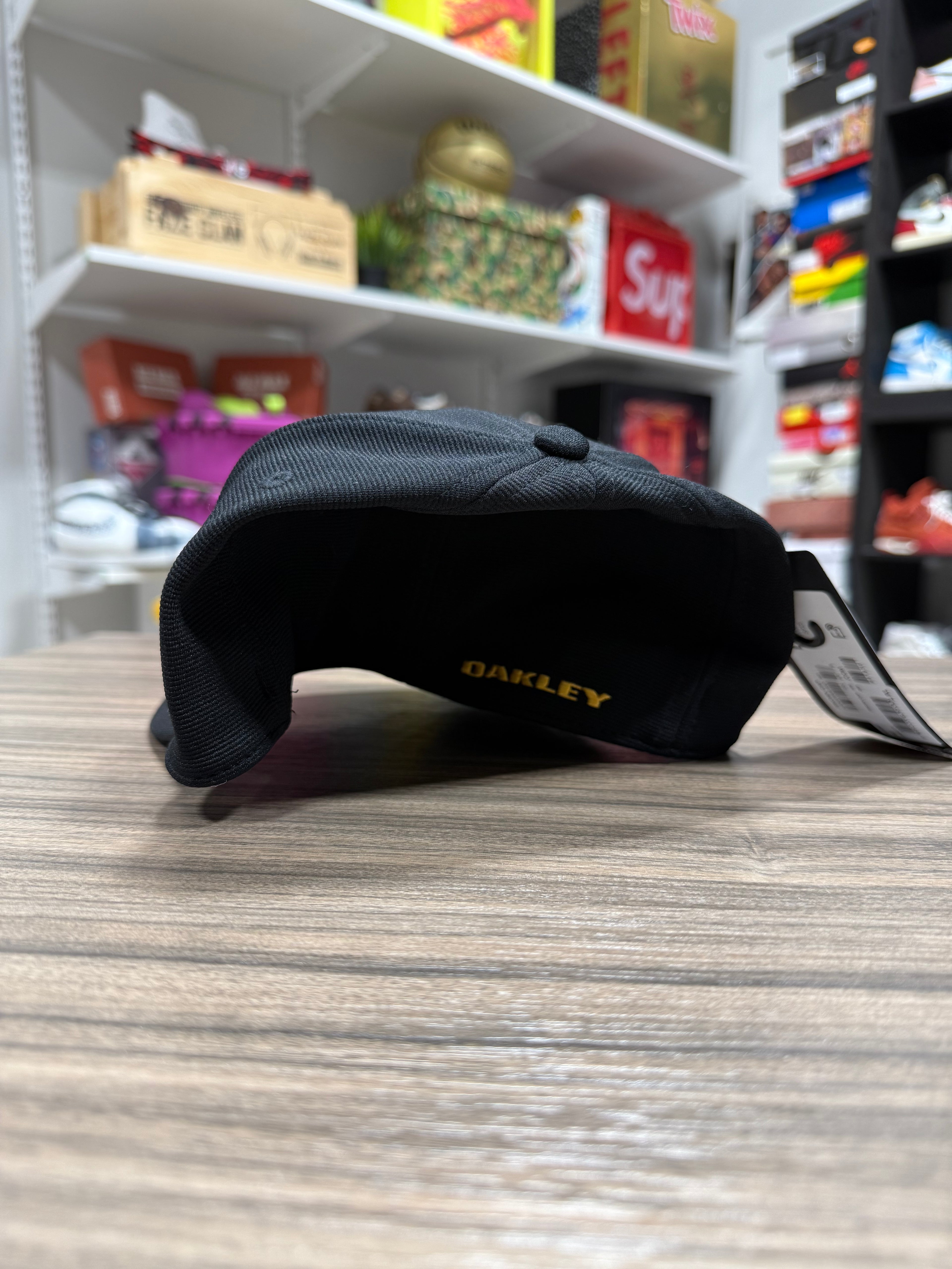 Oakley Hat Black/Yellow Sz L/XL