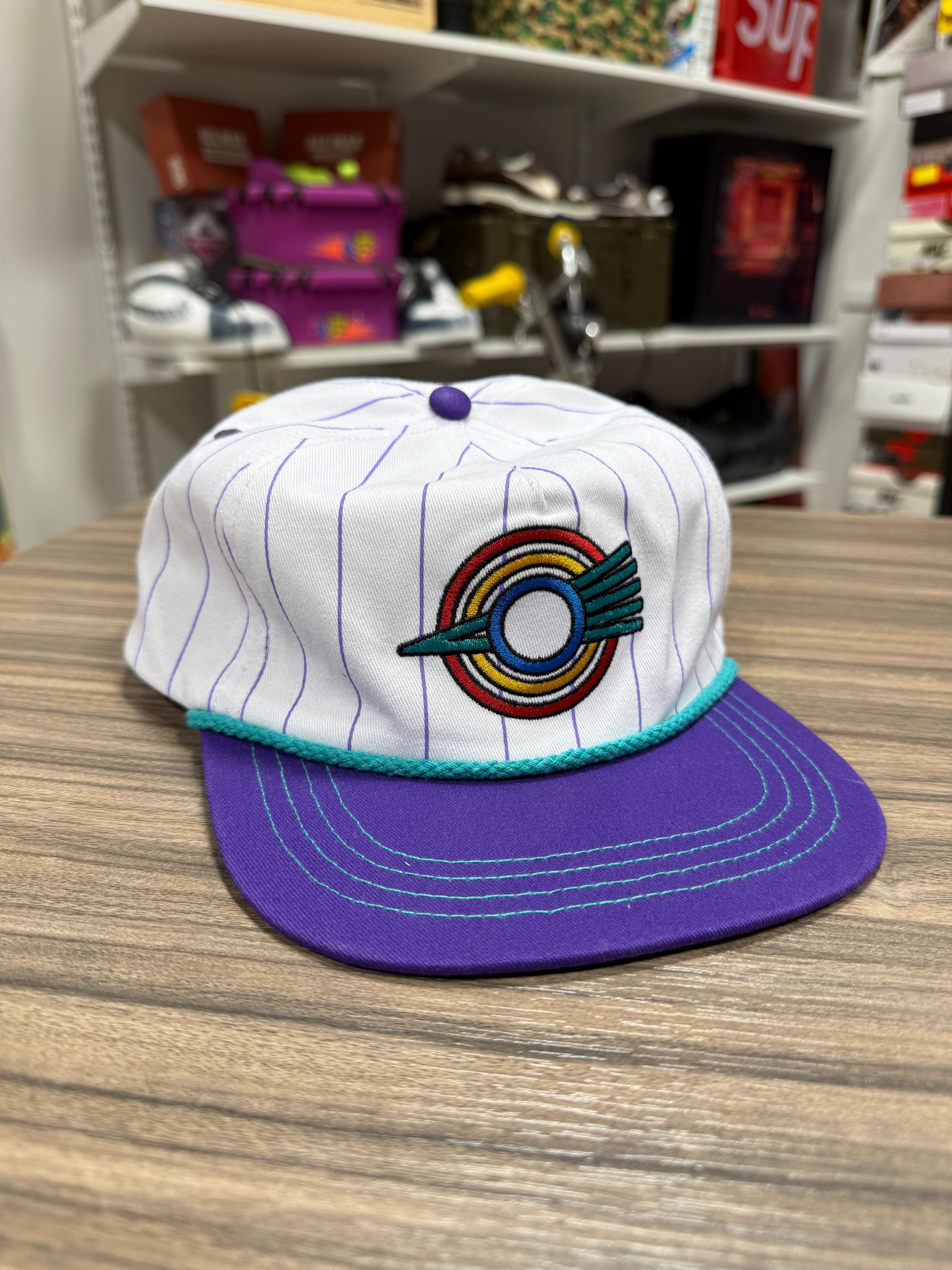 Outsoul Hat White/Purple Sz UNI