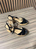 Sun + Stone Women's Jillien Platform Block Heel Dress Sandals sz 9