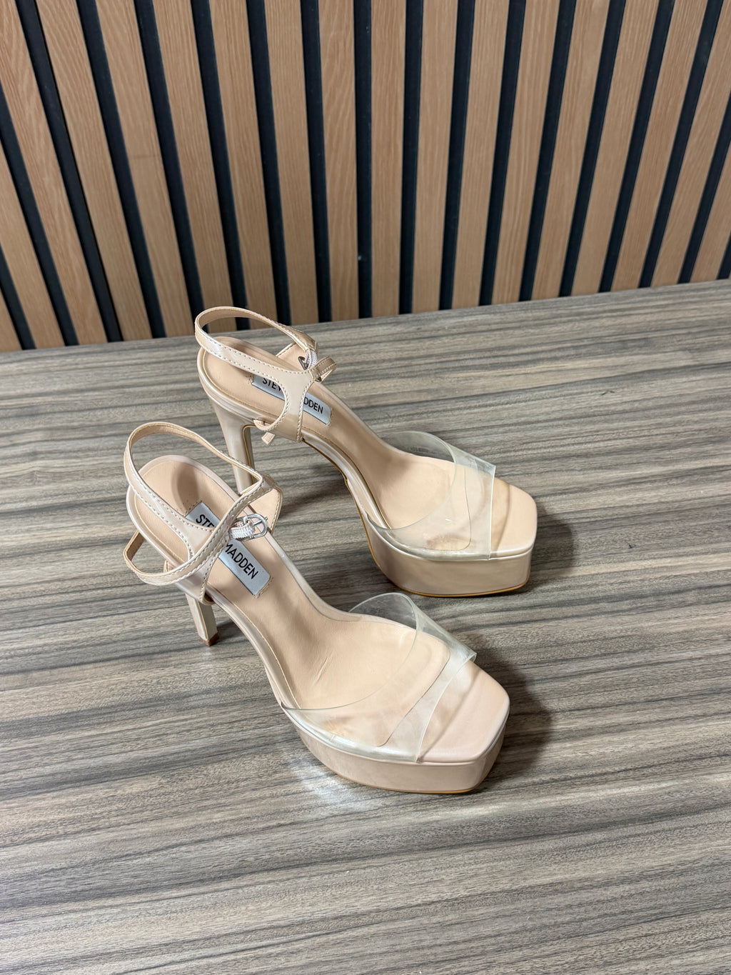 Steve Madden platform high heel sandals sz 8