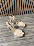Steve Madden platform high heel sandals sz 8