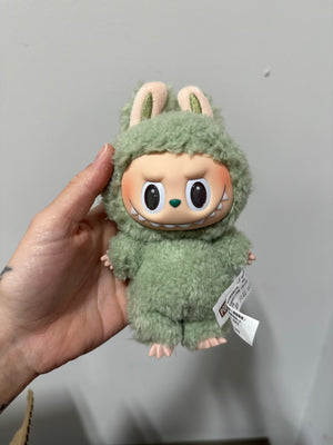 POP MART THE MONSTERS Exciting Macaron Series Vinyl Plush Pendant – Green Grape