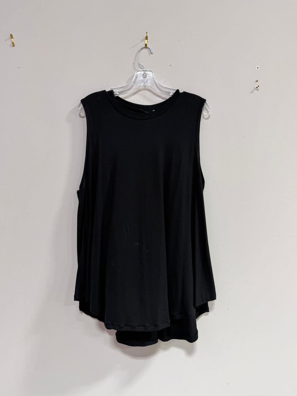 Lane Bryant black sleeveless tunic women's sz 22/24