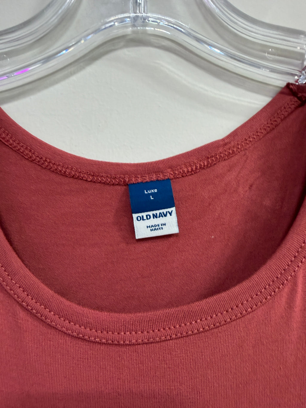 Old Navy sleeveless jersey tank top women's sz L