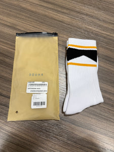 Rhude Socks Yellow/Black/White