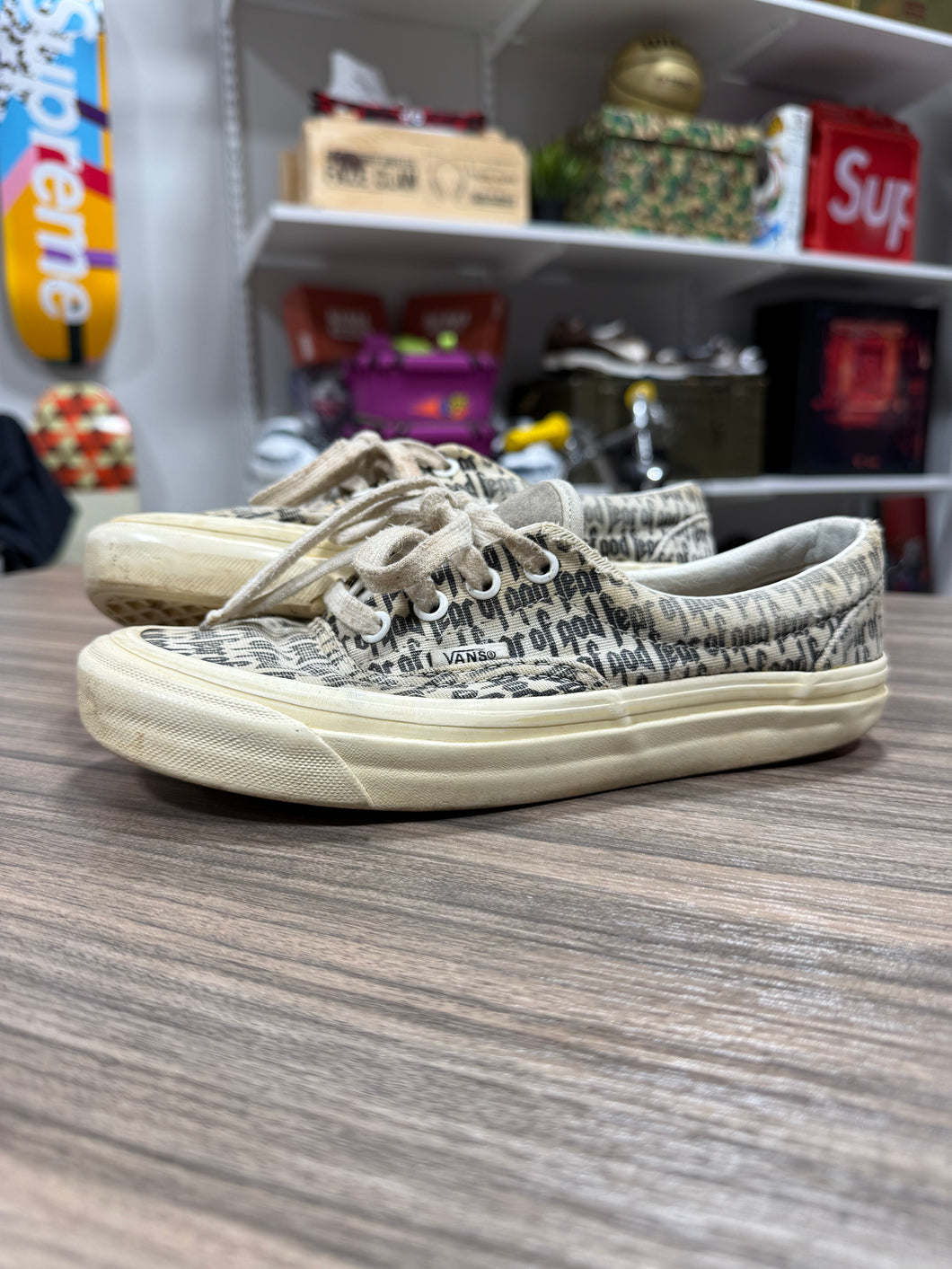 Fear Of God Vans Sz 5 No Box