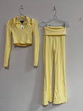 PrettyLittleThing two-piece activewear set women's sz 0