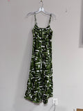 Banana Republic Poplin Cut-Out Maxi Dress women's sz 8